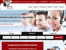 Tablet Screenshot of padraoimoveisrs.com.br